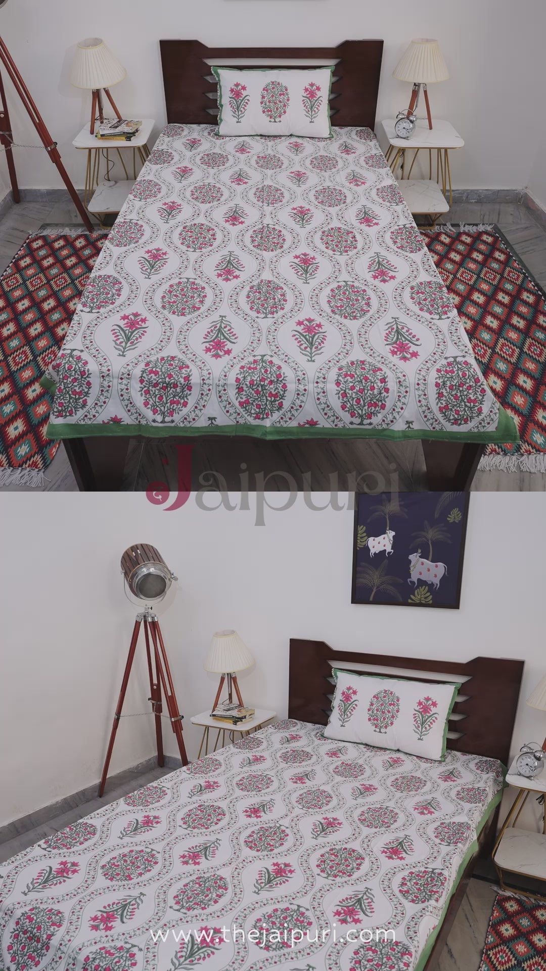 100% Pure Cotton Bed Sheet | Yami